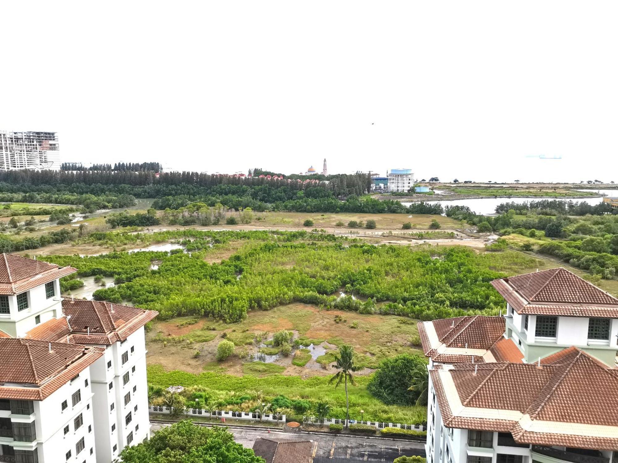 Costa Mahkota Sea View 1-Bedroom Retreat Malacca Bagian luar foto