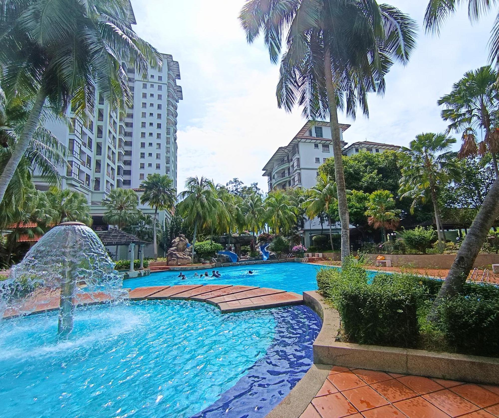 Costa Mahkota Sea View 1-Bedroom Retreat Malacca Bagian luar foto